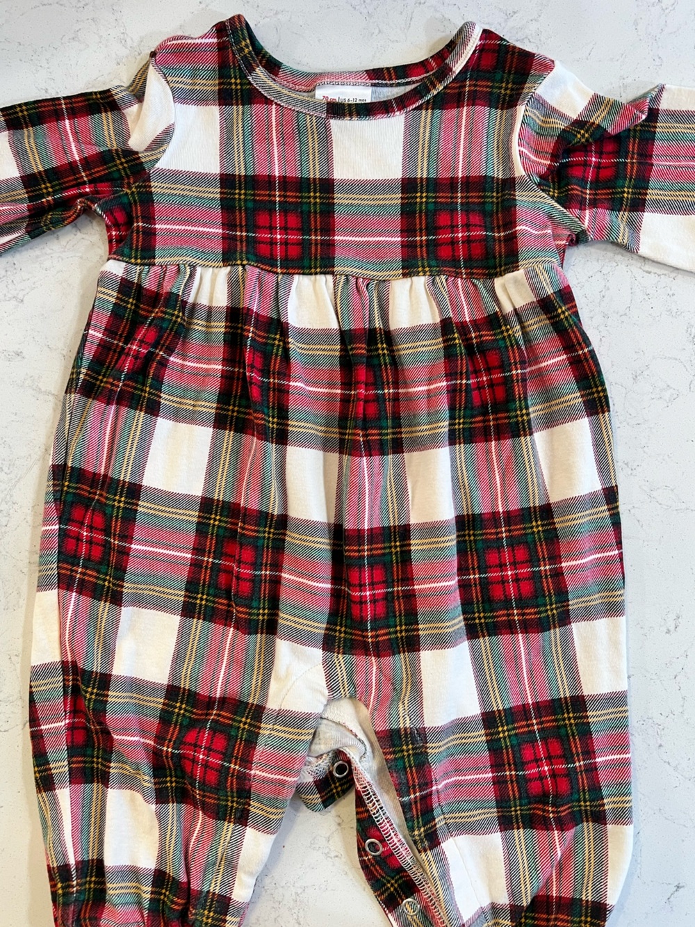 Hanna Andersson Baby Long Sleeve Romper In Organic Cotton, 6-12 Months